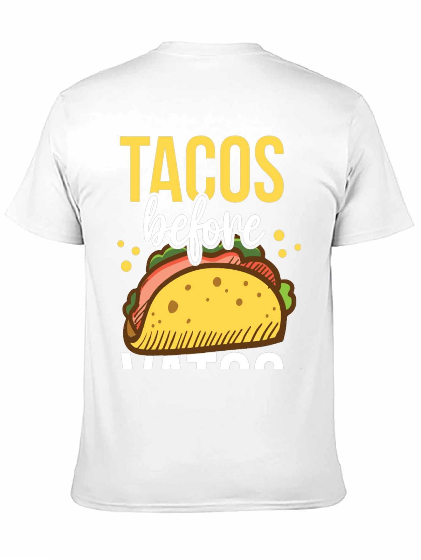 Tacos Before Vatos Graphic Tee