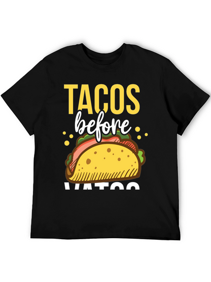 Tacos Before Vatos Graphic Tee