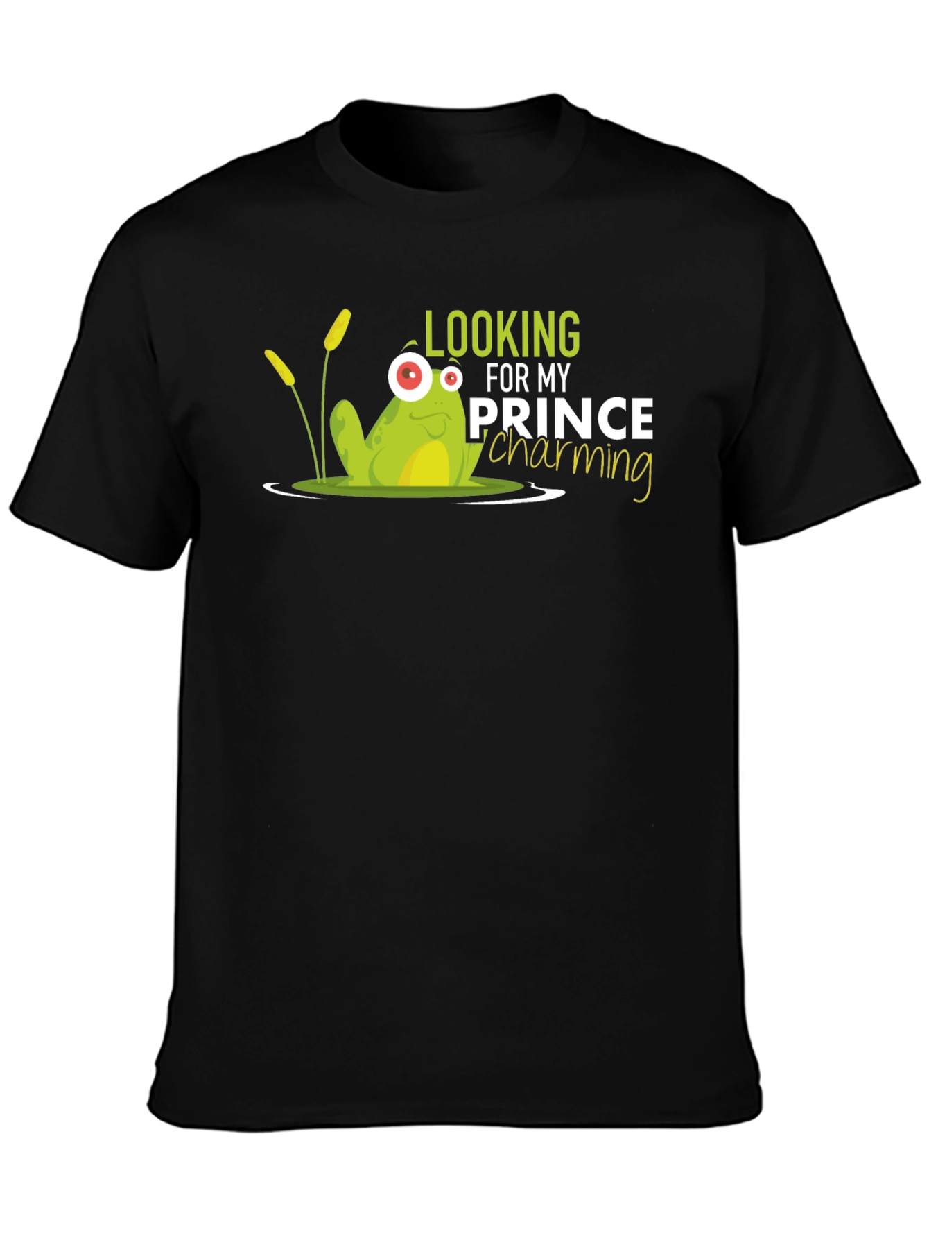 Prince Charming Frog Tee - Funny Dating Shirt