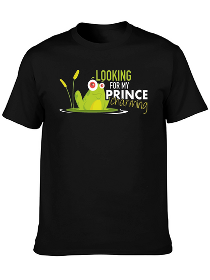 Prince Charming Frog Tee - Funny Dating Shirt
