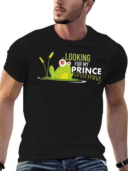Prince Charming Frog Tee - Funny Dating Shirt