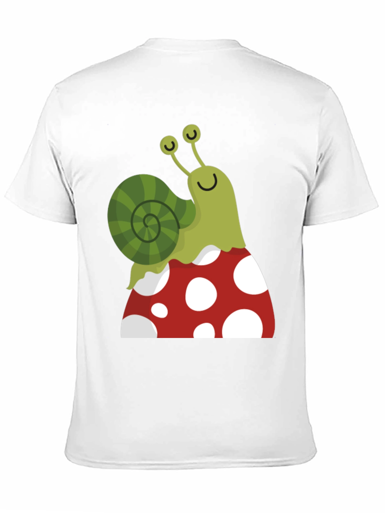 Snail on Mushroom Graphic Tee