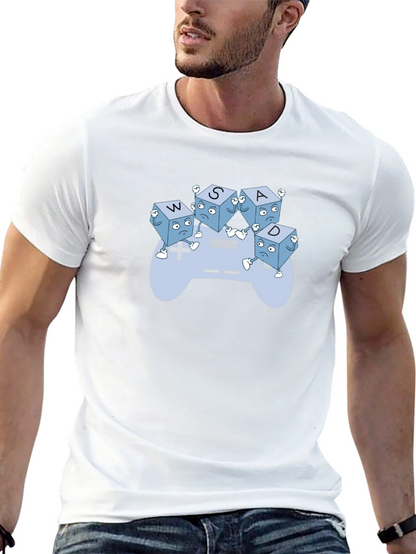 WASD Controller T-Shirt - Gamer Style