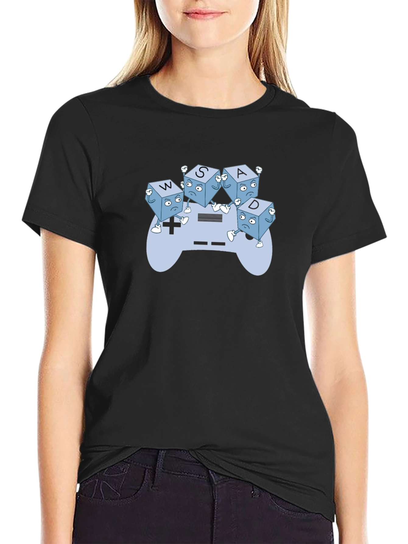 WASD Controller T-Shirt - Gamer Style