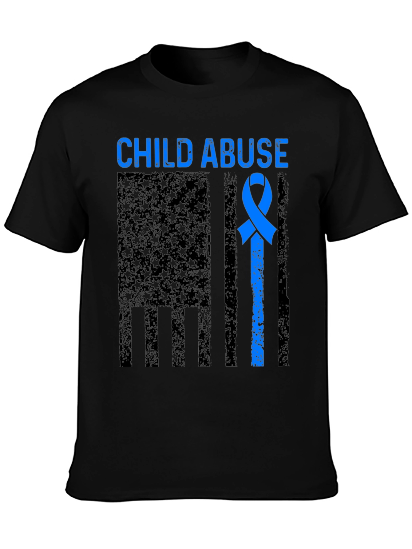 Child Abuse Awareness Ribbon T-Shirt