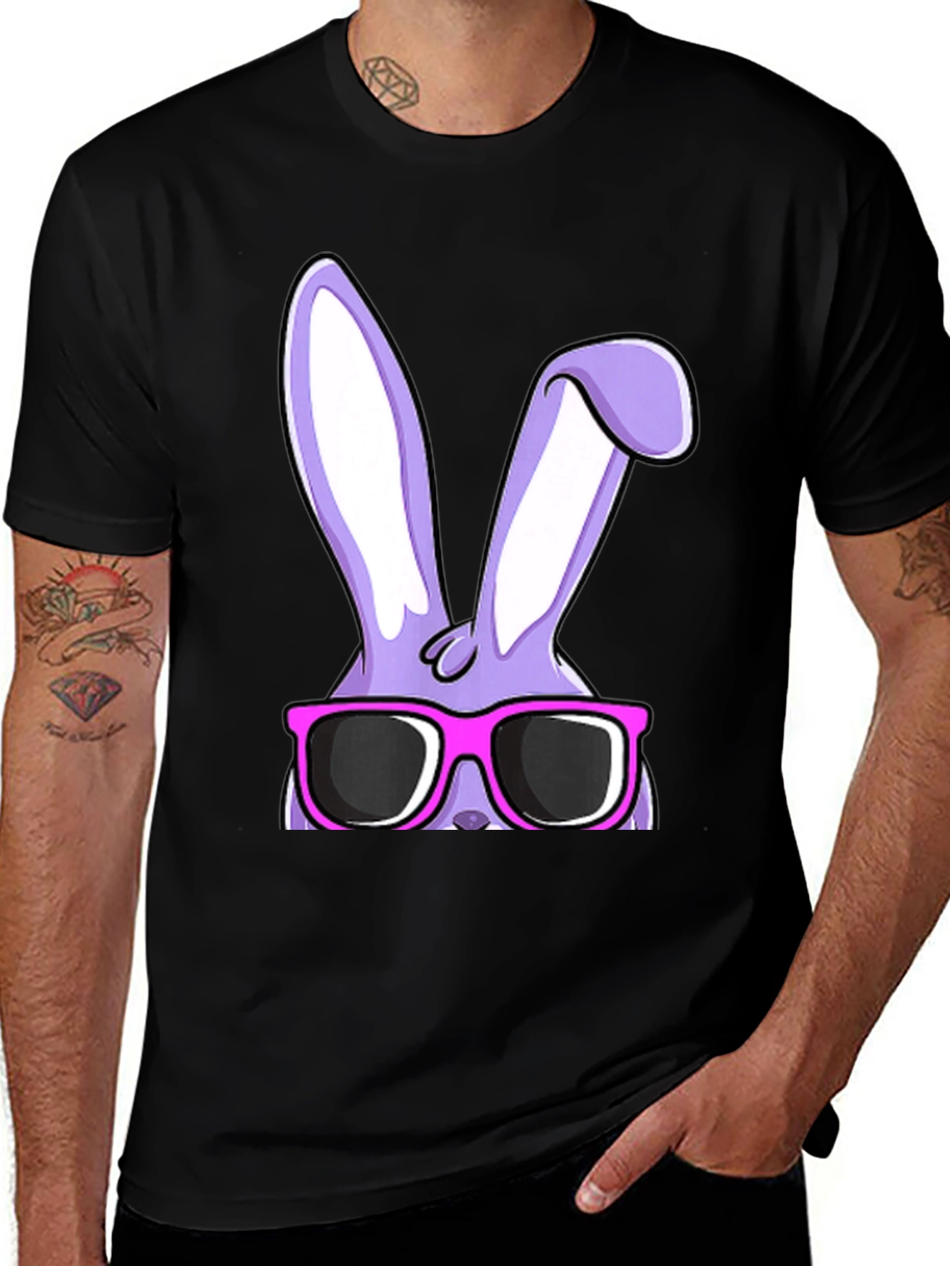 Cool Bunny Tee - Easter Fun!