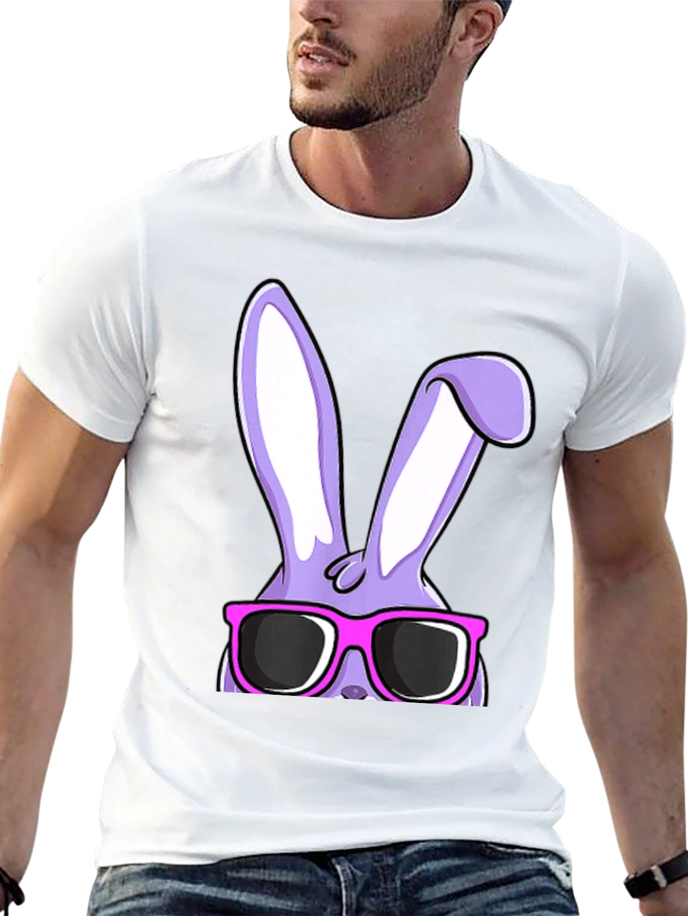 Cool Bunny Tee - Easter Fun!