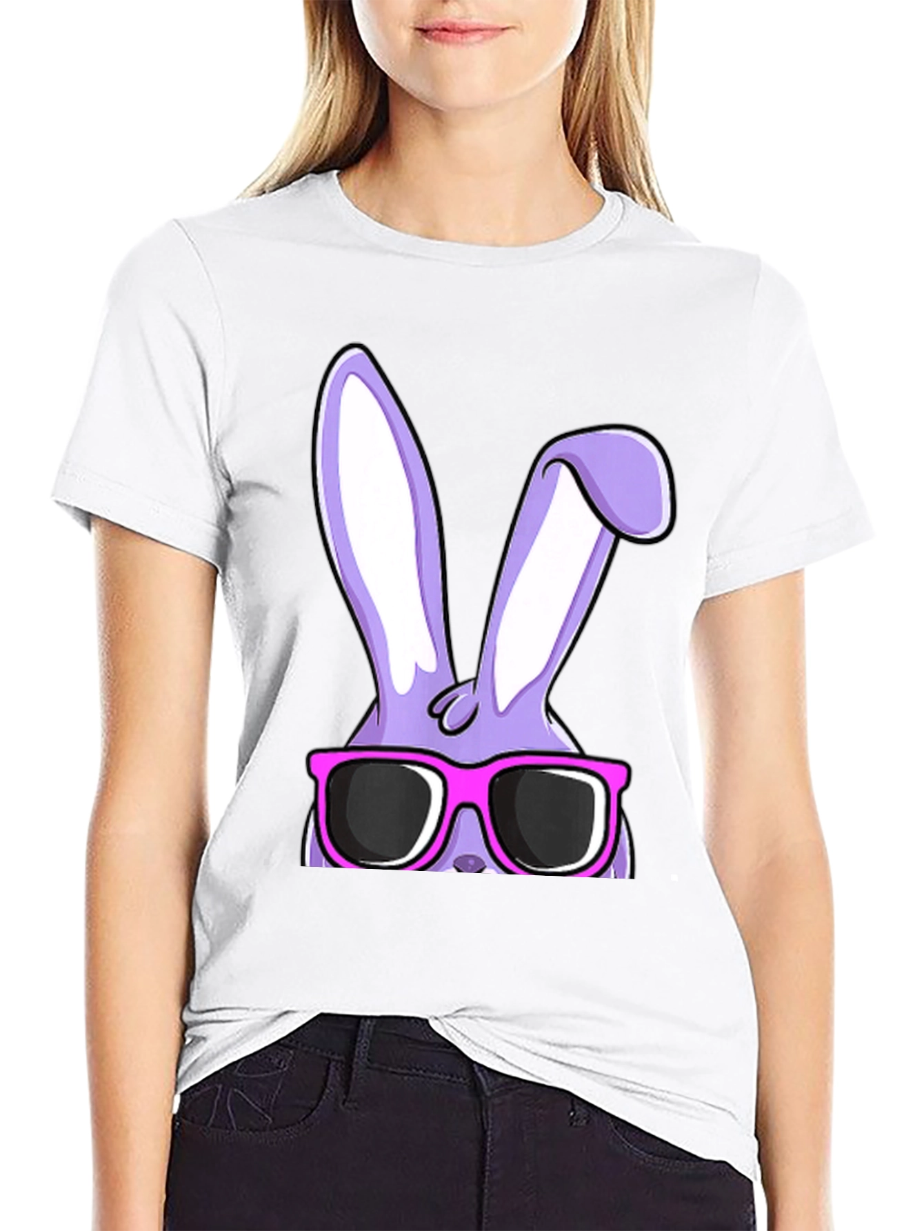 Cool Bunny Tee - Easter Fun!