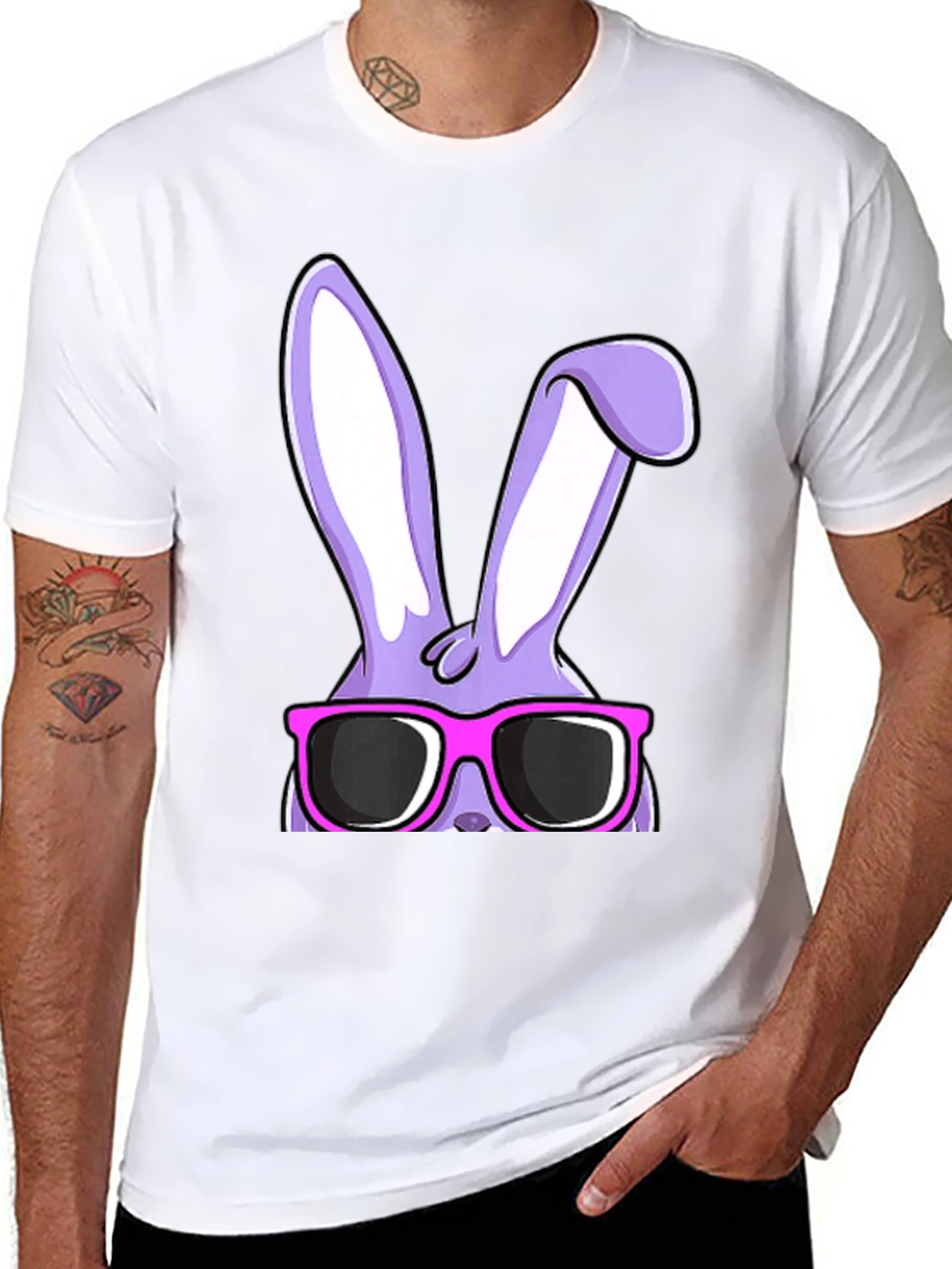 Cool Bunny Tee - Easter Fun!