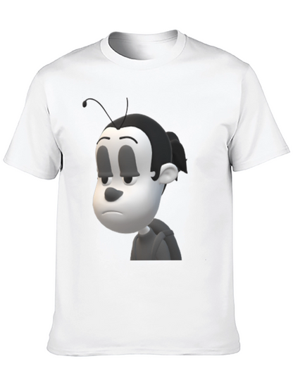 Cartoon Character Black T-Shirt