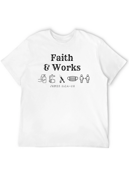 Faith & Works Graphic T-Shirt - Black