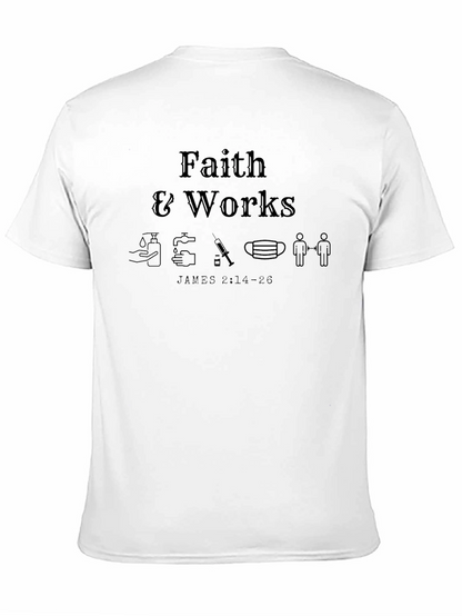 Faith & Works Graphic T-Shirt - Black