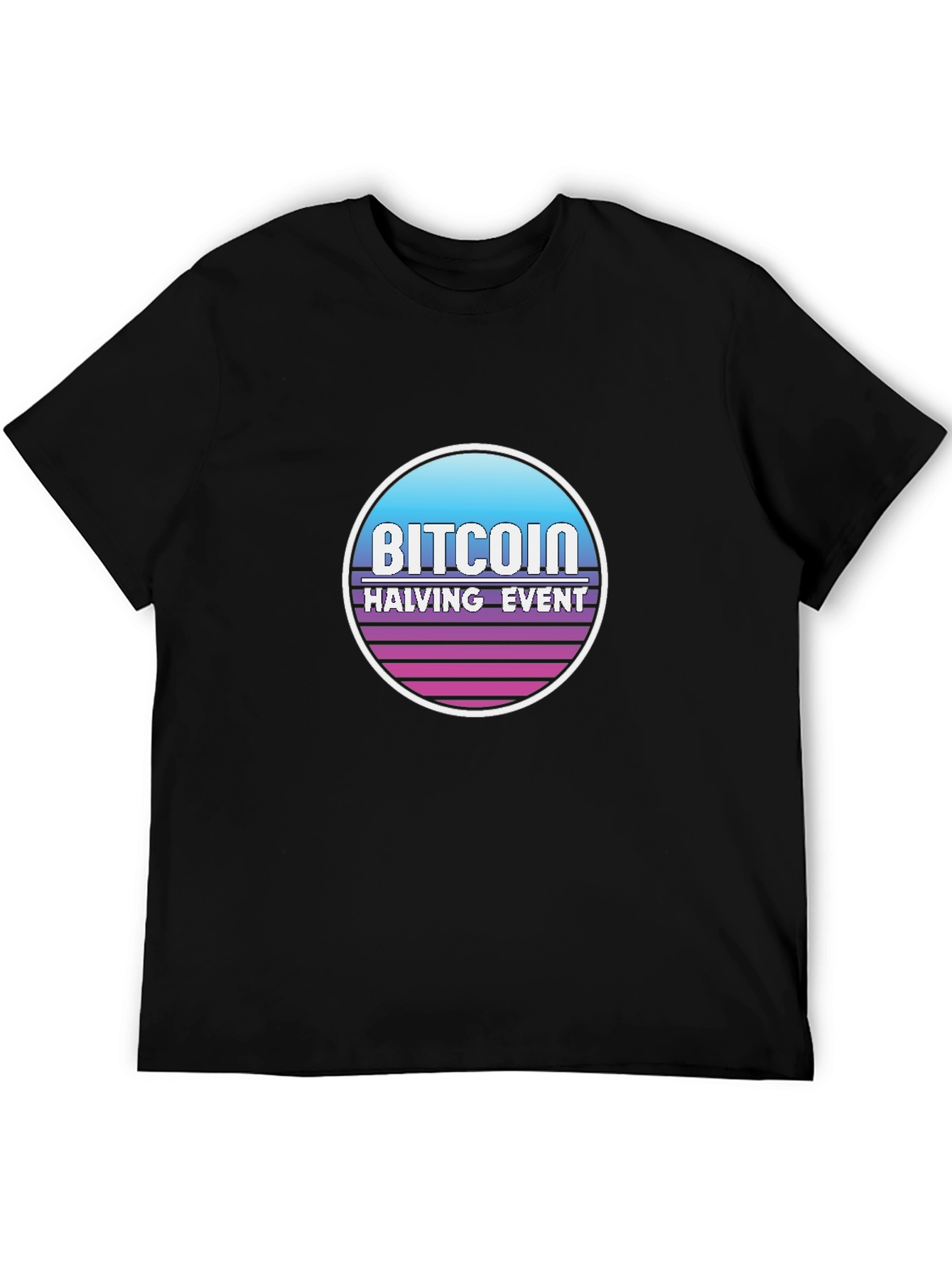 Bitcoin Halving Event Graphic T-Shirt