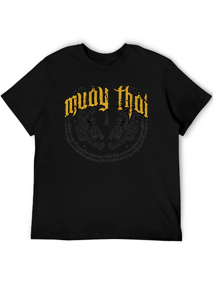 Muay Thai Tiger T-Shirt - Black