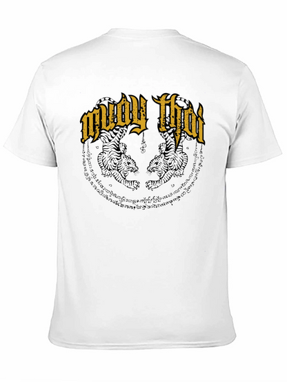Muay Thai Tiger T-Shirt - Black