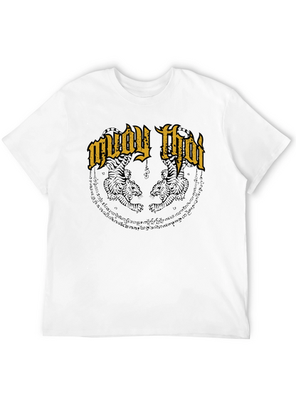 Muay Thai Tiger T-Shirt - Black