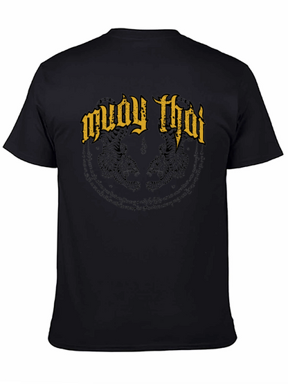 Muay Thai Tiger T-Shirt - Black
