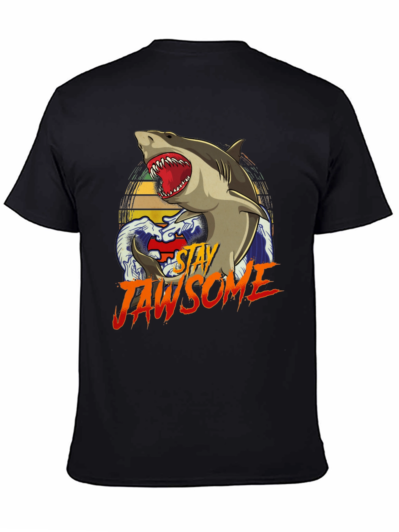 Stay Jawsome T-Shirt - Shark Graphic Tee