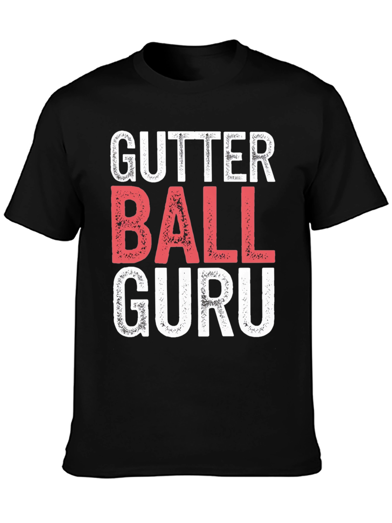 Gutter Ball Guru T-Shirt - Funny Bowling Tee