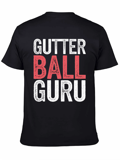 Gutter Ball Guru T-Shirt - Funny Bowling Tee