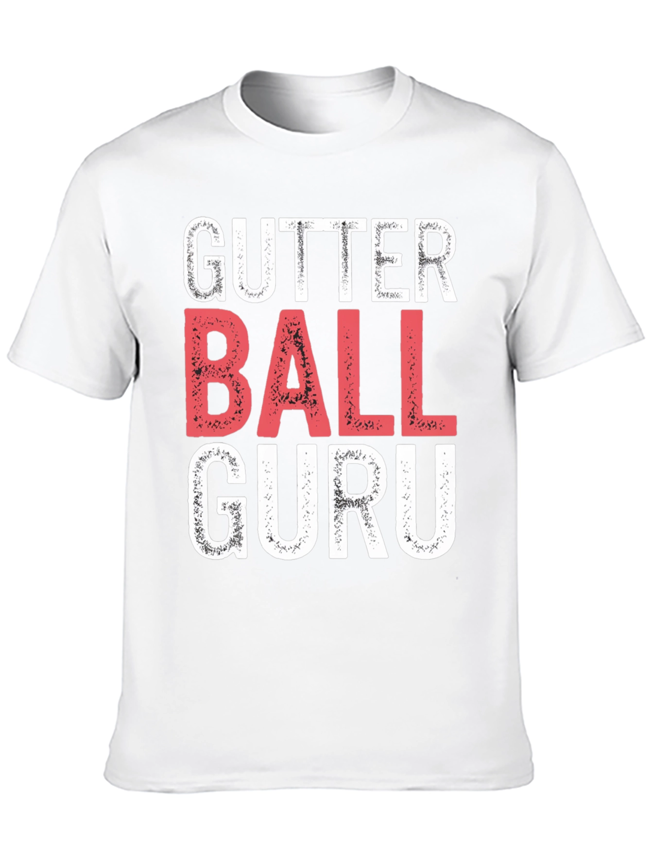 Gutter Ball Guru T-Shirt - Funny Bowling Tee
