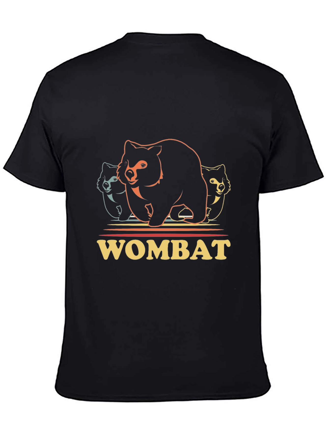 Wombat Graphic T-Shirt - Cool Animal Tee