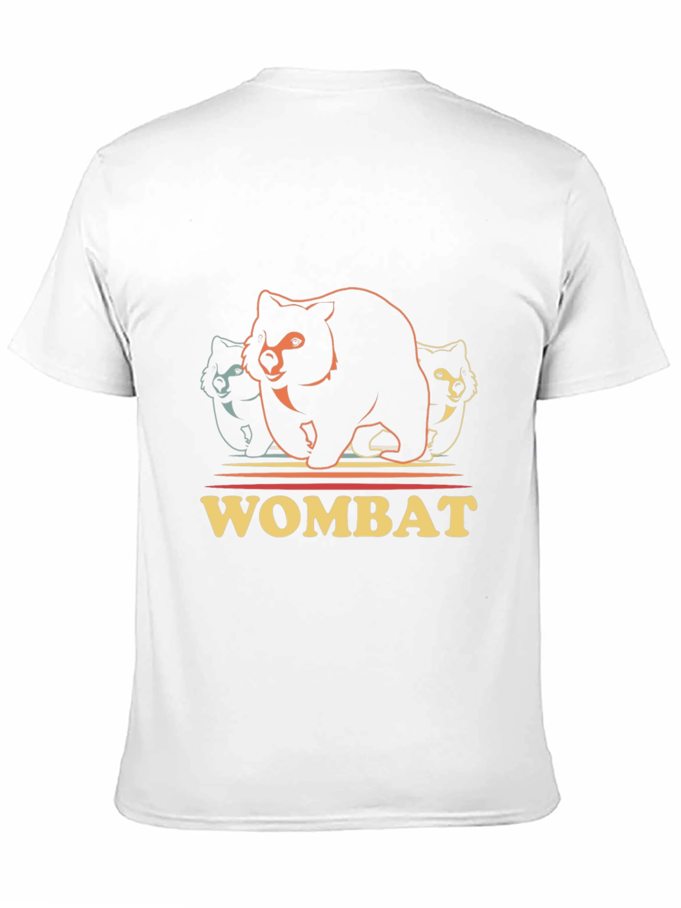 Wombat Graphic T-Shirt - Cool Animal Tee