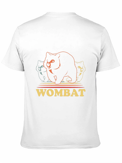 Wombat Graphic T-Shirt - Cool Animal Tee
