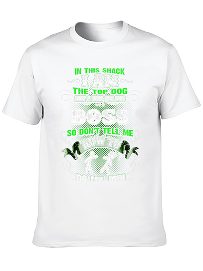Top Dog Boss Graphic T-Shirt