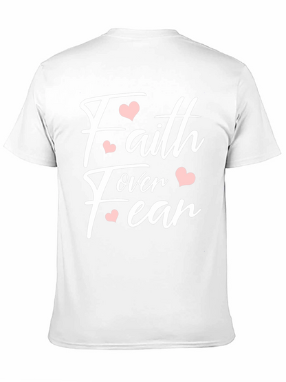Faith Over Fear T-Shirt - Stylish Religious Apparel