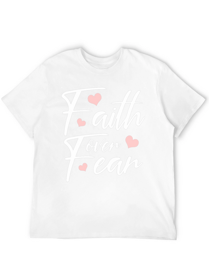 Faith Over Fear T-Shirt - Stylish Religious Apparel