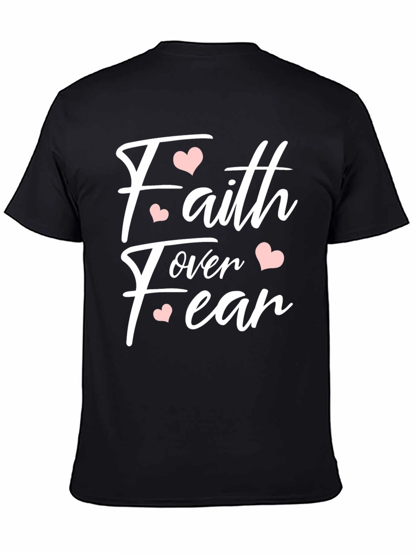 Faith Over Fear T-Shirt - Stylish Religious Apparel