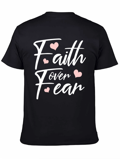 Faith Over Fear T-Shirt - Stylish Religious Apparel