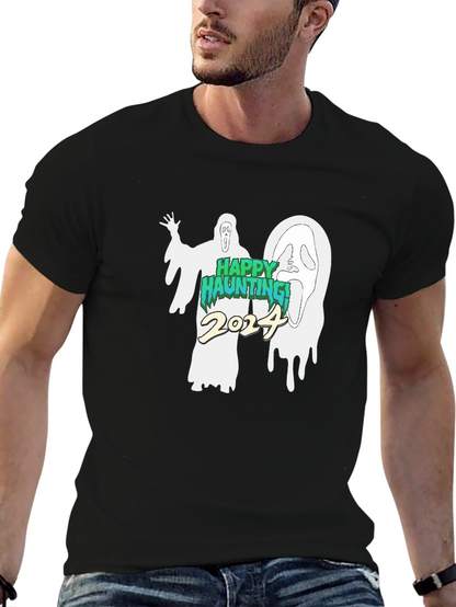 Happy Haunting 2024 Ghost T-Shirt