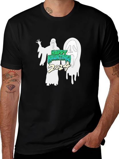 Happy Haunting 2024 Ghost T-Shirt