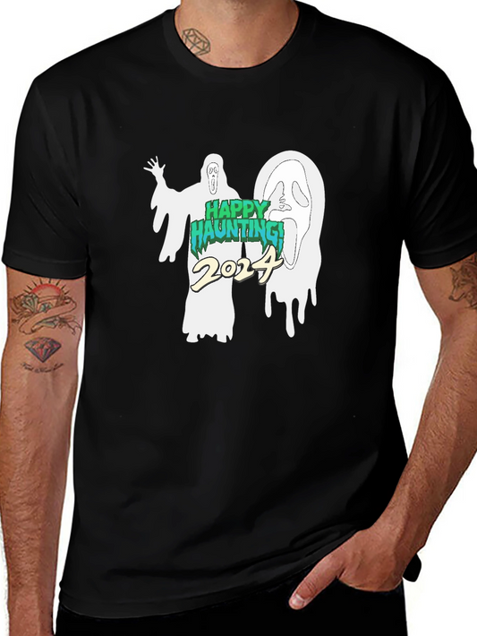 Happy Haunting 2024 Ghost T-Shirt