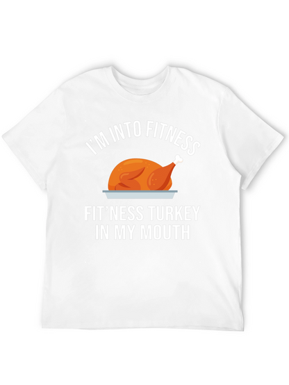 Fitness Turkey T-Shirt: Funny Thanksgiving Workout Tee