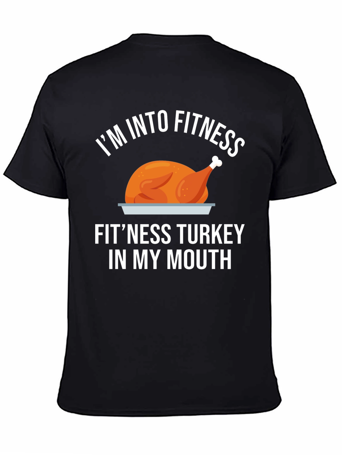 Fitness Turkey T-Shirt: Funny Thanksgiving Workout Tee