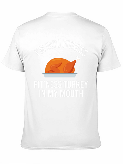 Fitness Turkey T-Shirt: Funny Thanksgiving Workout Tee