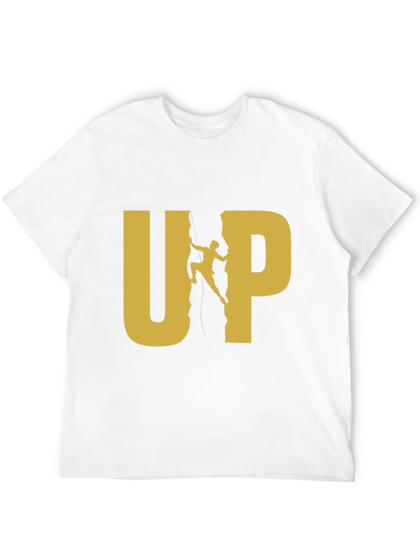 Black UP Rock Climbing Graphic Tee