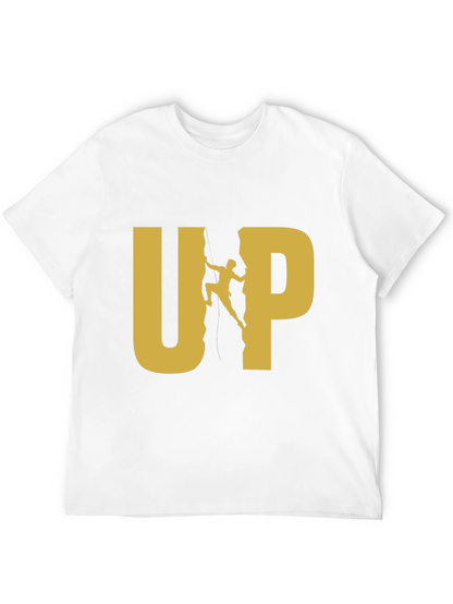 Black UP Rock Climbing Graphic Tee