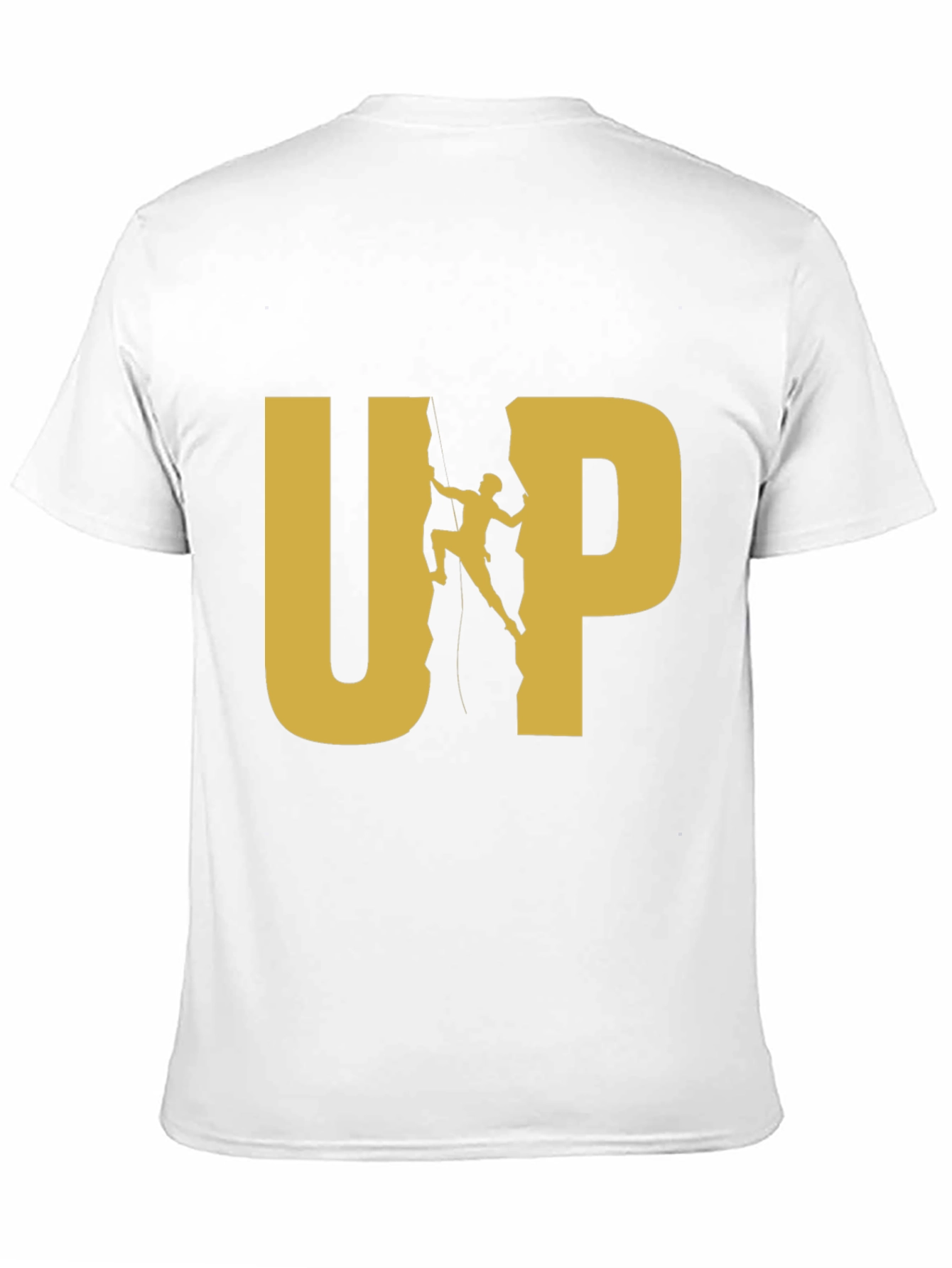 Black UP Rock Climbing Graphic Tee