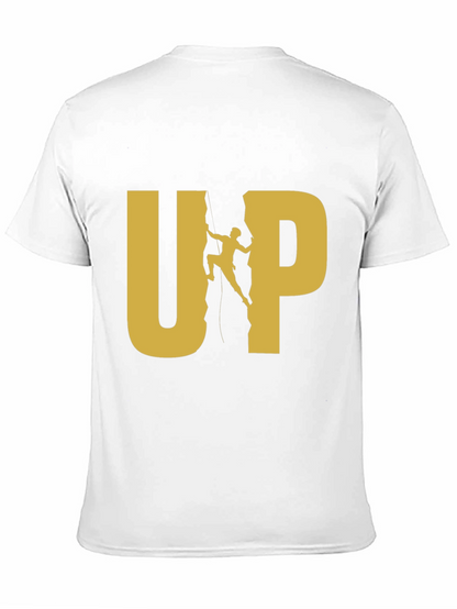 Black UP Rock Climbing Graphic Tee