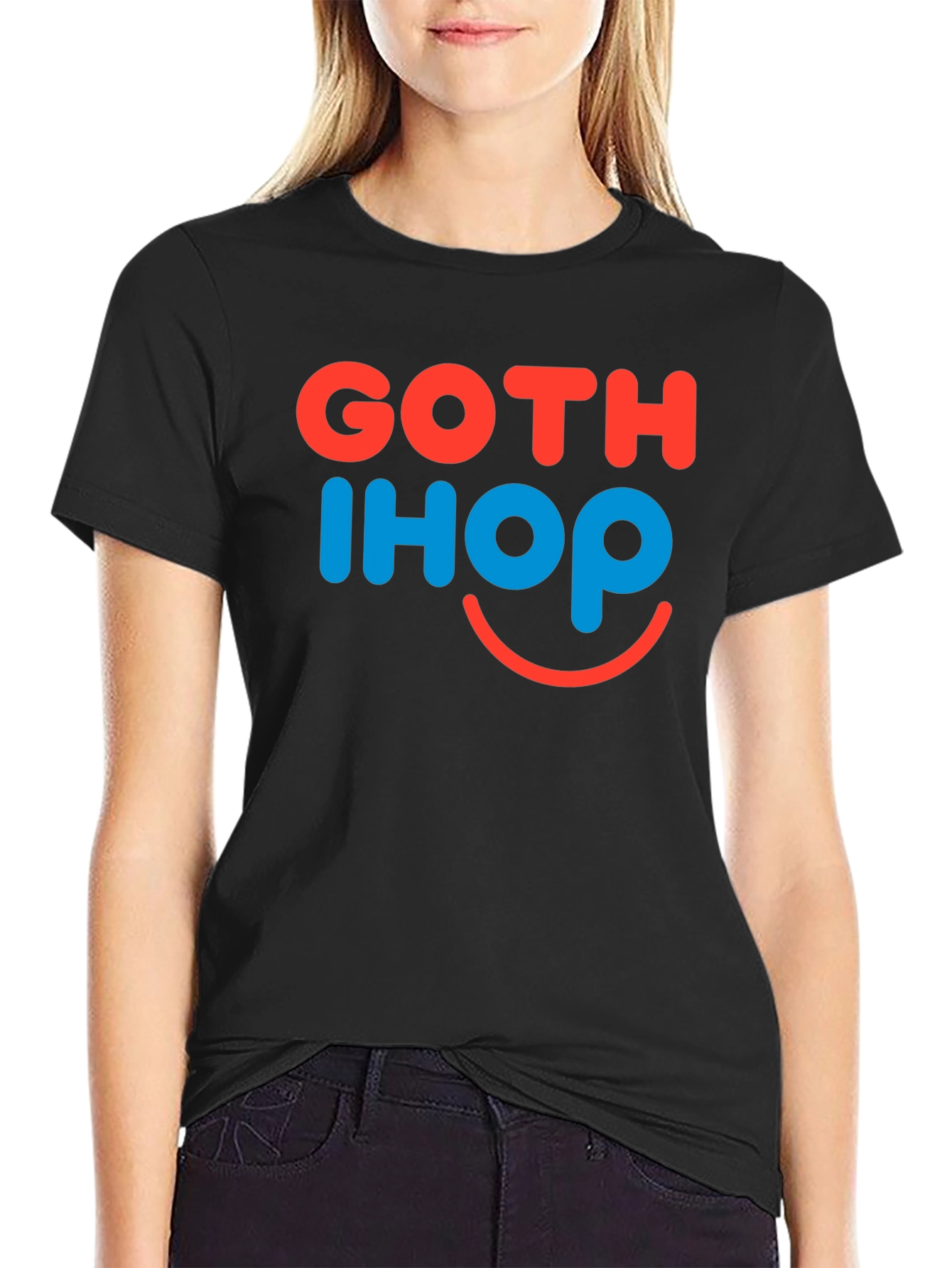 Goth IHOP Graphic T-Shirt