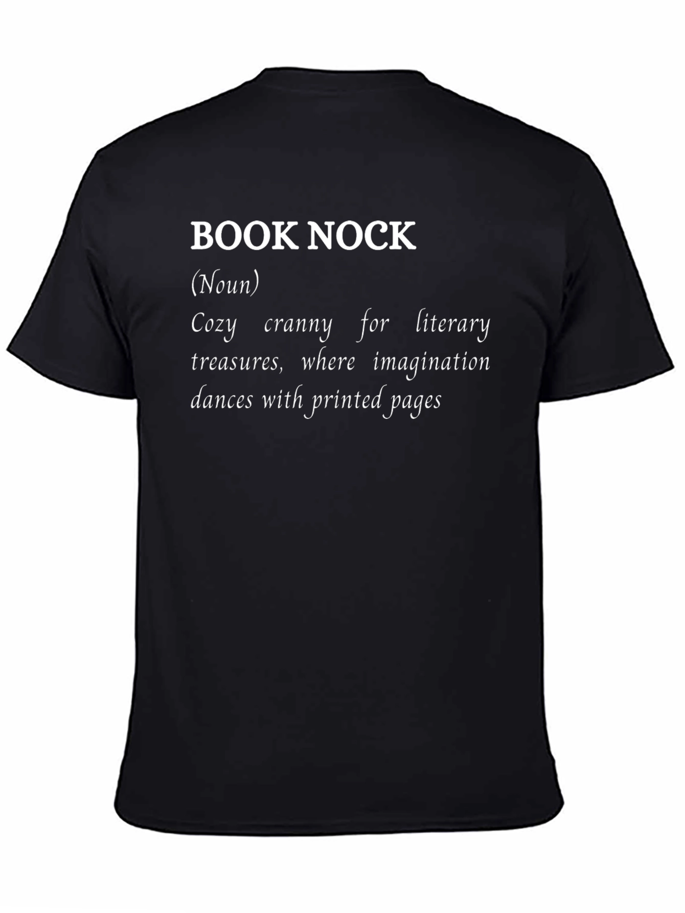 Book Nook Definition T-Shirt - Literary Cozy Cranny