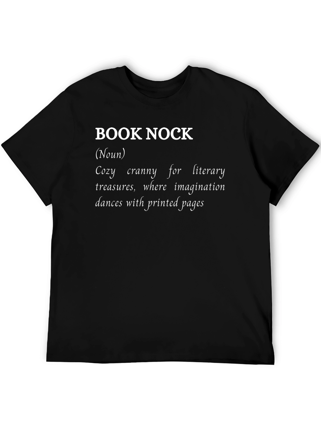 Book Nook Definition T-Shirt - Literary Cozy Cranny