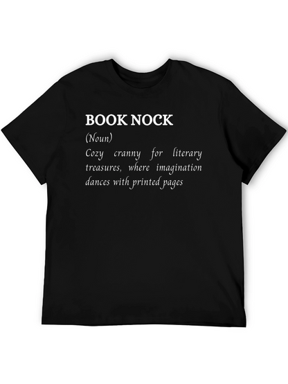 Book Nook Definition T-Shirt - Literary Cozy Cranny