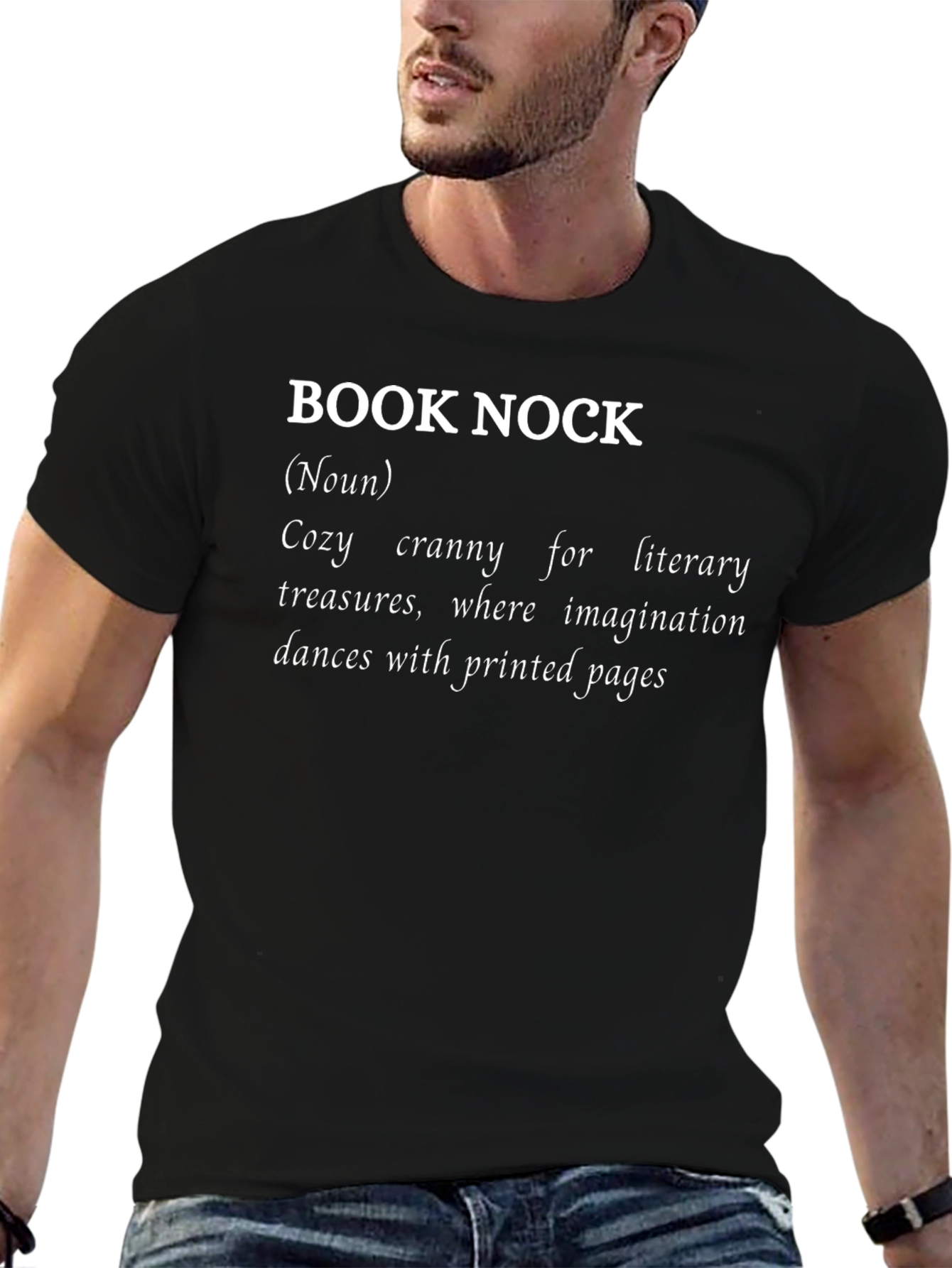Book Nook Definition T-Shirt - Literary Cozy Cranny