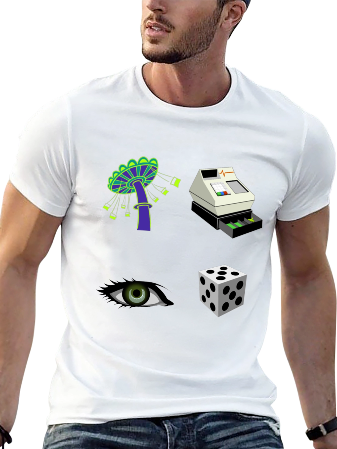 Novelty Graphic Print T-Shirt