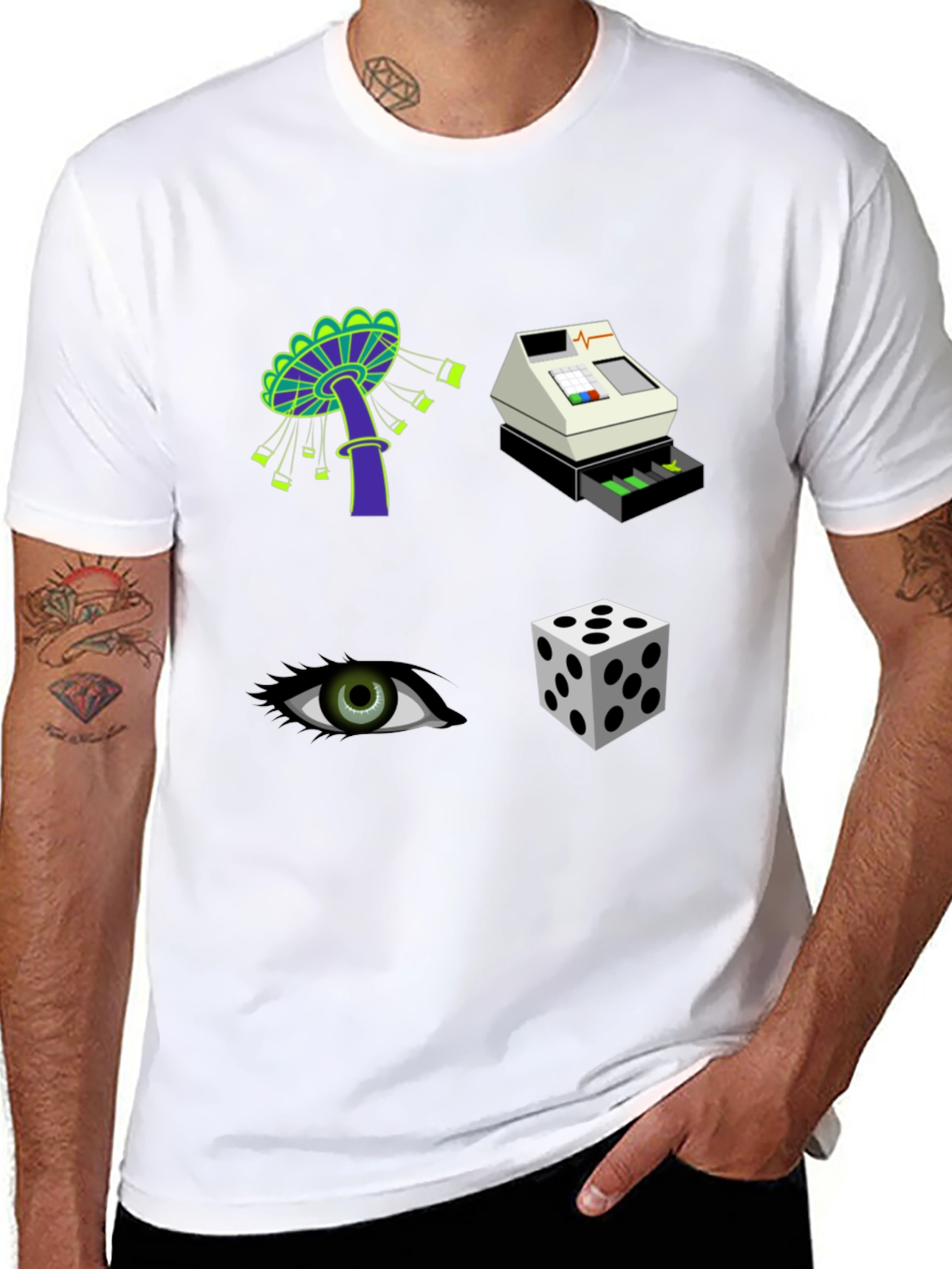 Novelty Graphic Print T-Shirt